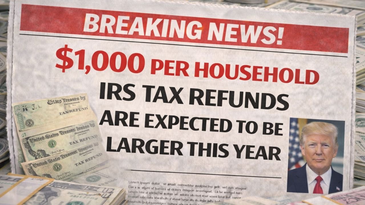 $1,000 Per Household: IRS Tax Refunds Are Expected to Be Larger This Year