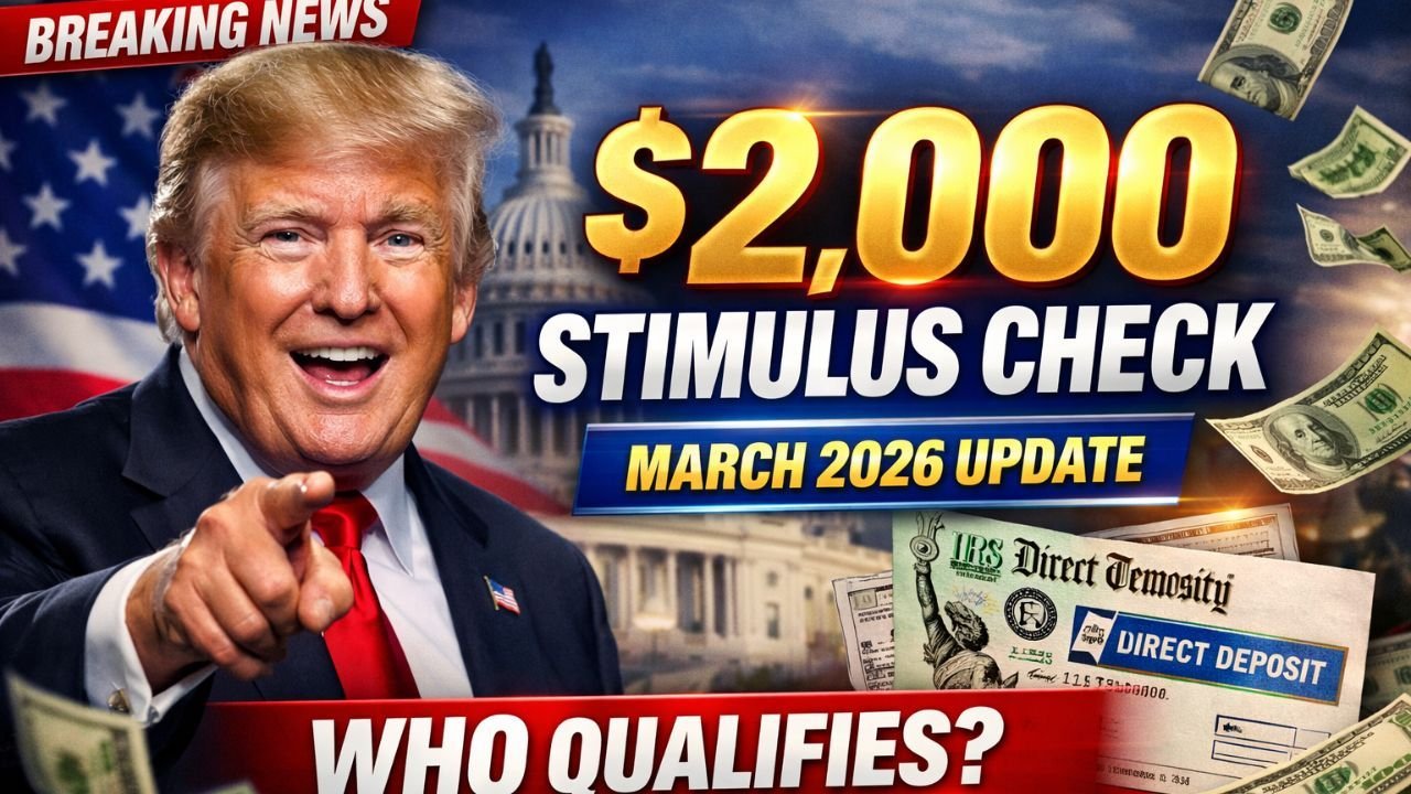 $2,000 Stimulus Check March 2026: Eligibility, Payment Timeline, and Latest Updates