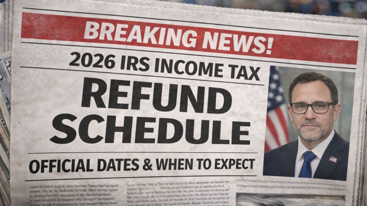 2026 IRS Income Tax Refund Schedule Explained: Official Filing Dates and Refund Outlook